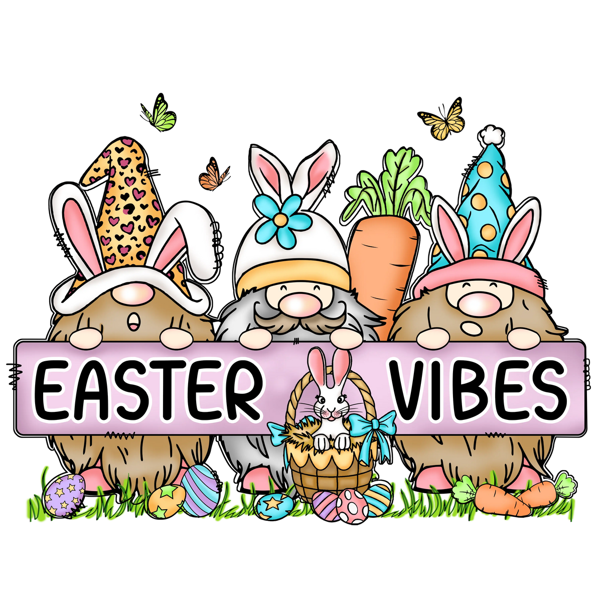 Vibes Easter 36  Easter Day Holiday Ready To Press Dtf Transfers dtfintexas