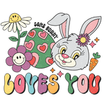 Love Easter  64  Easter Day  Holiday Ready To Press Dtf Transfers dtfintexas