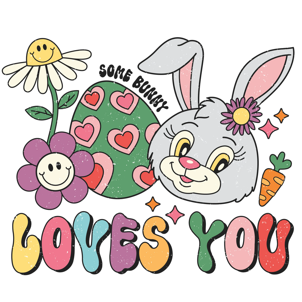 Love Easter  64  Easter Day  Holiday Ready To Press Dtf Transfers dtfintexas