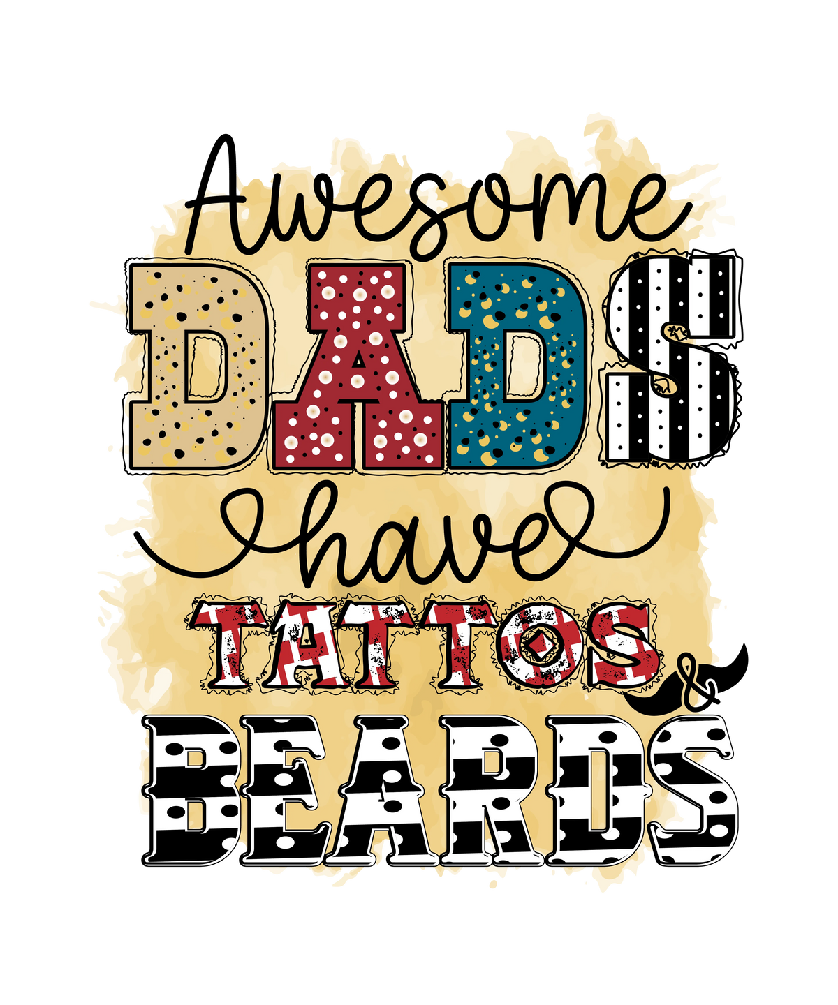Father Day (2) Father's Day Holiday Ready To Press Dtf Transfers dtfintexas