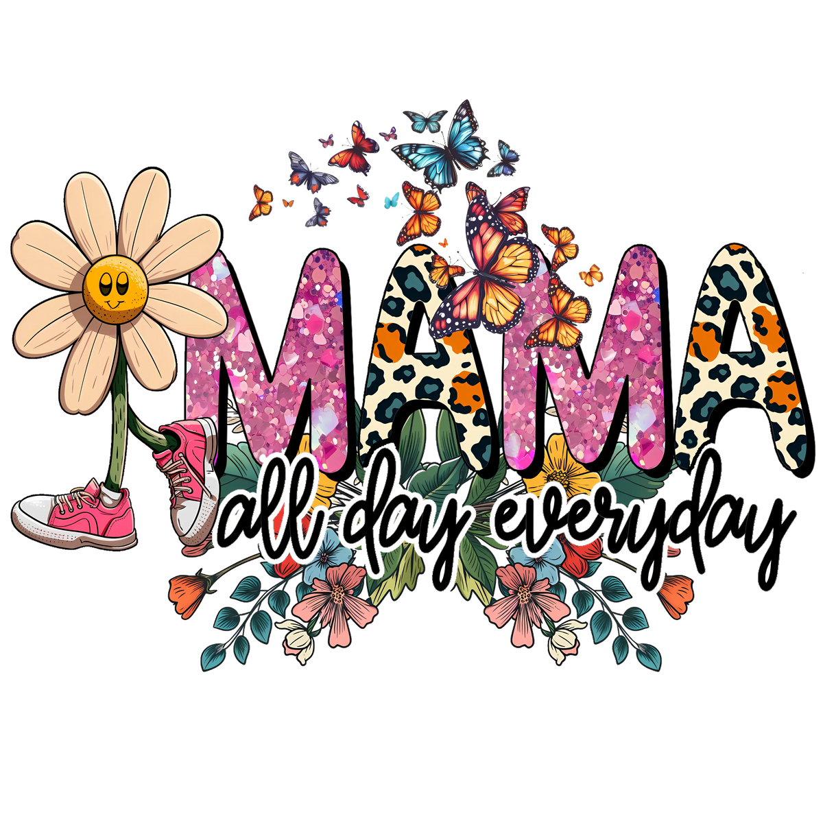 Happy Moyher Day  Mother's Day Holiday Ready To Press Dtf Transfers dtfintexas