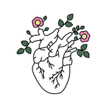 Heart Flower 36 Valentine' s Day  Holiday Ready To Press Dtf Transfers dtfintexas
