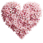 Heart Flower1 Valentine' s Day  Holiday Ready To Press Dtf Transfers dtfintexas