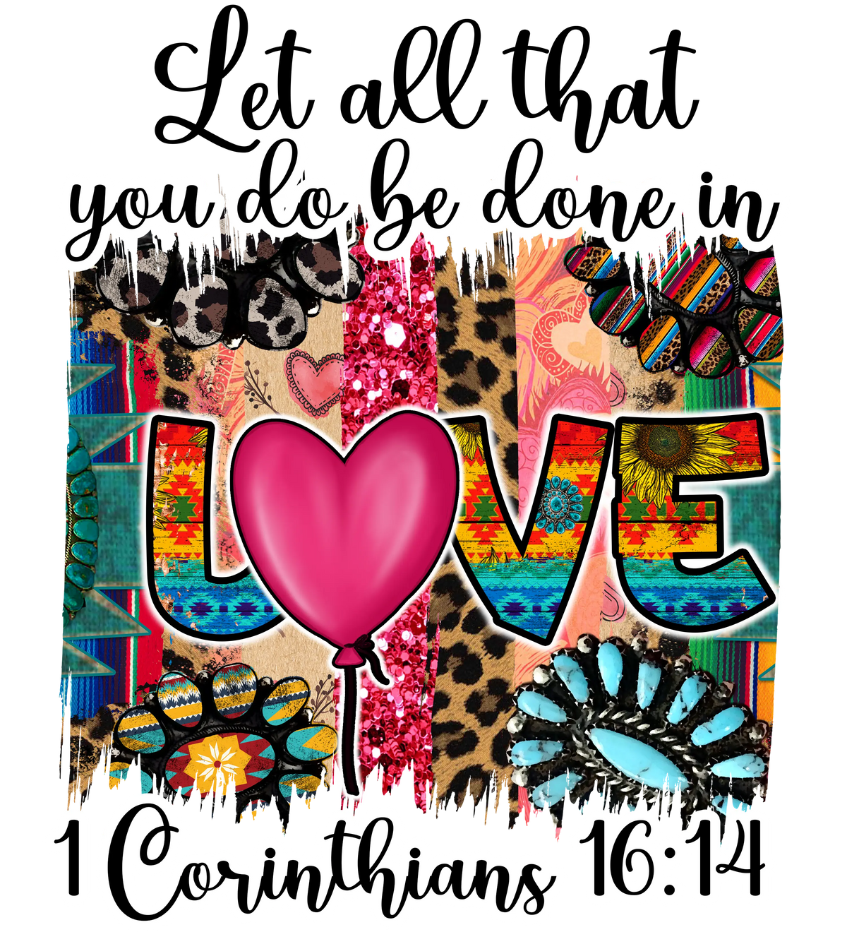Love  (10)  Valentine' s Day  Holiday Ready To Press Dtf Transfers dtfintexas