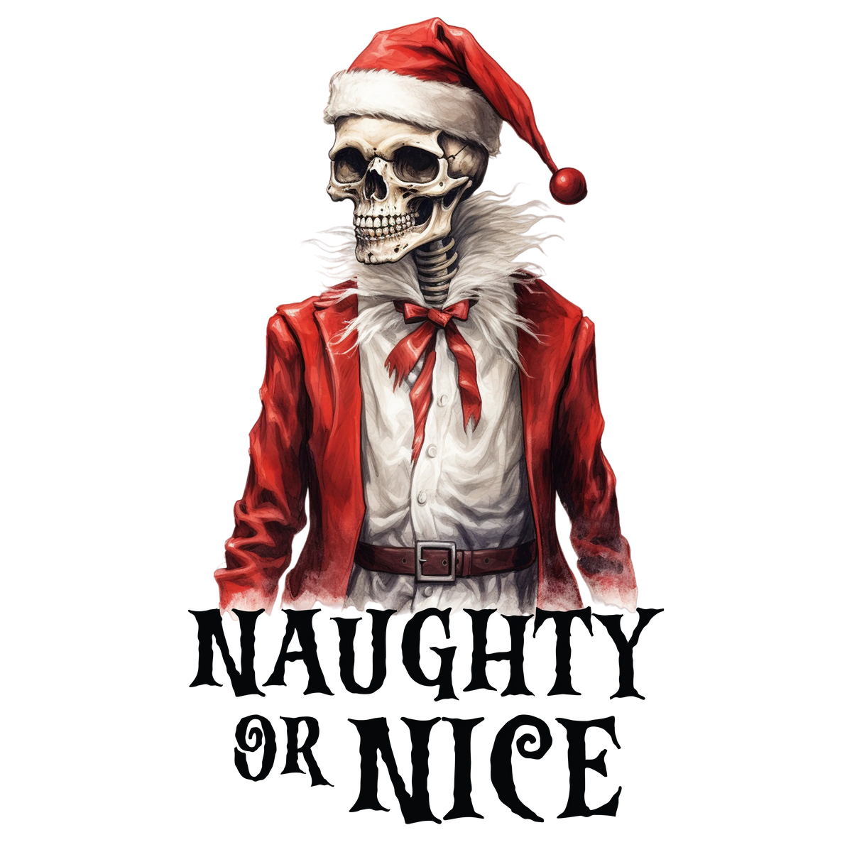Merry Christmas Skeleton (10)  Christmas  Ready To Press Dtf Transfers dtfintexas