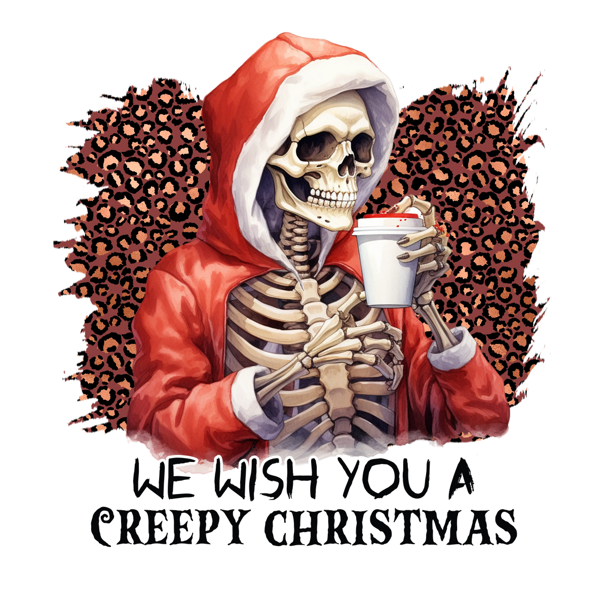 Merry Christmas Skeleton (12)  Christmas  Ready To Press Dtf Transfers dtfintexas