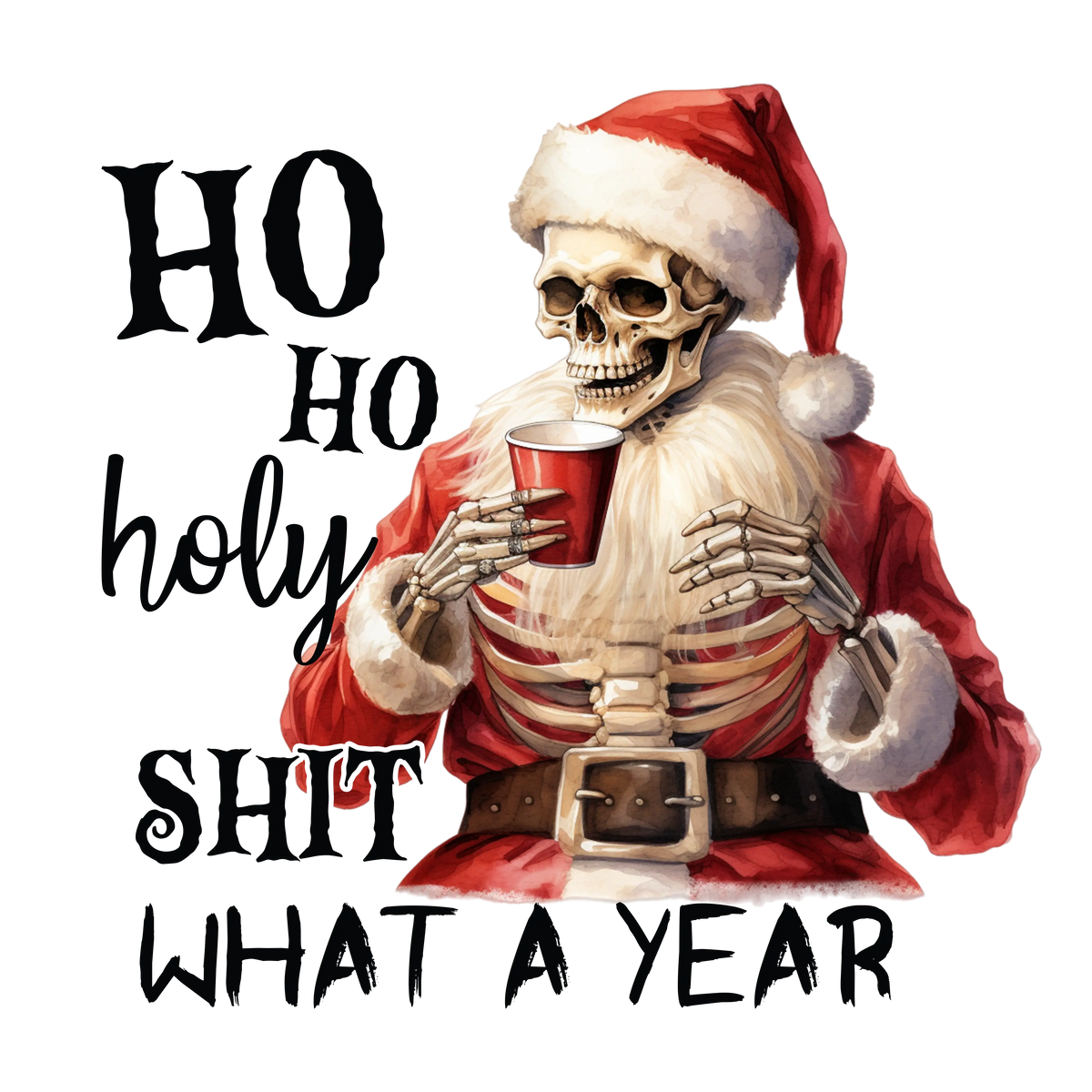 Merry Christmas Skeleton (13)  Christmas  Ready To Press Dtf Transfers dtfintexas