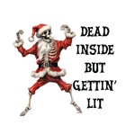 Merry Christmas Skeleton (18)  Christmas  Ready To Press Dtf Transfers dtfintexas