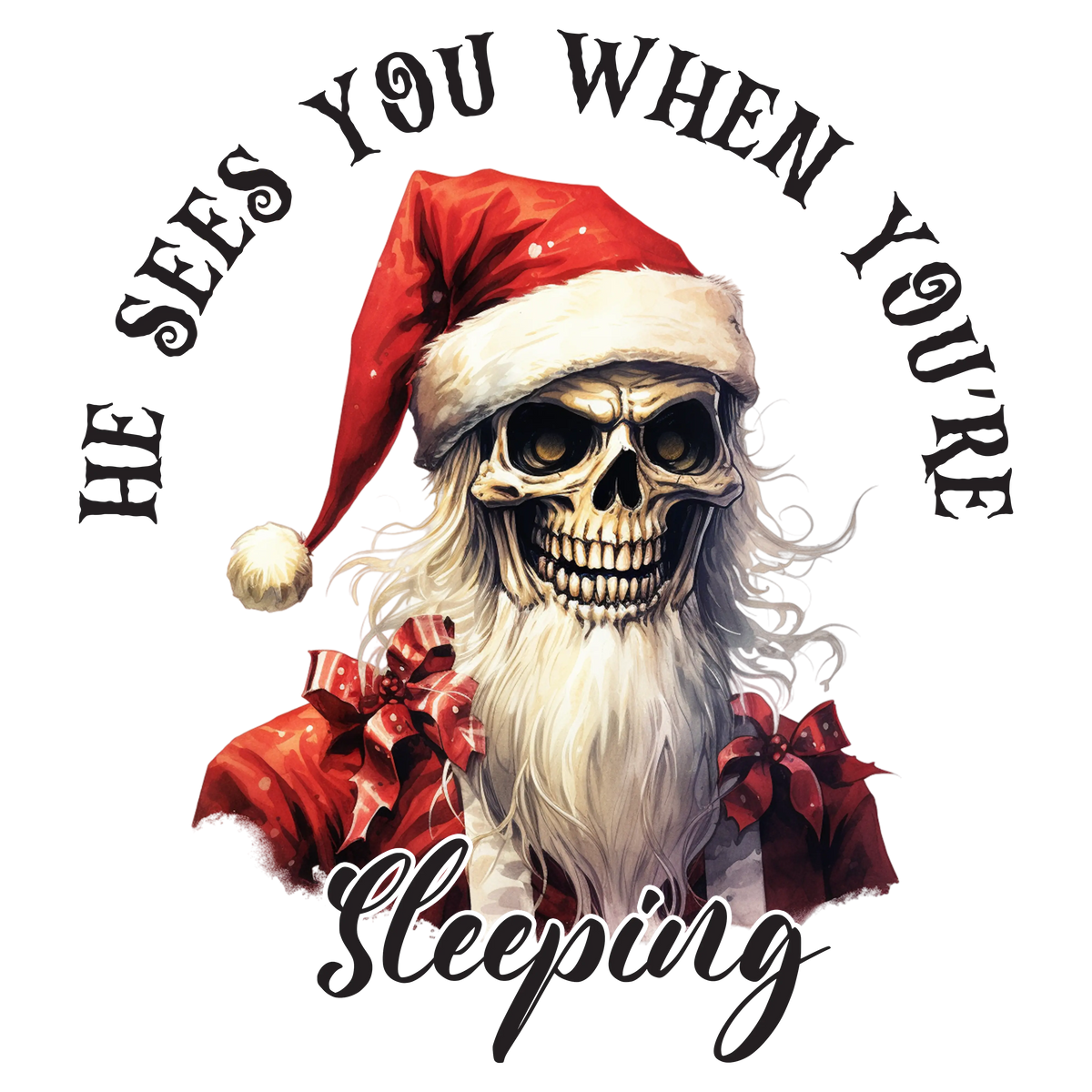 Merry Christmas Skeleton (19)  Christmas  Ready To Press Dtf Transfers dtfintexas