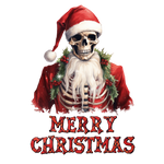 merry Christmas-skeleton (3)  Christmas  Ready To Press Dtf Transfers dtfintexas