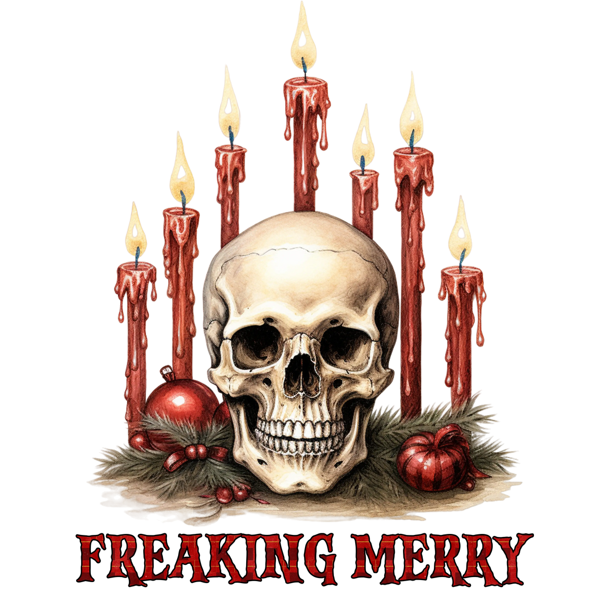 Merry Christmas-skeleton (7) Christmas  Ready To Press Dtf Transfers dtfintexas