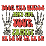Merry Christmas La La La Christmas Holidays  Ready To Press Dtf Transfers dtfintexas