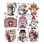 Merry Christmas 212  Christmas Holidays  Ready To Press Dtf Transfers dtfintexas