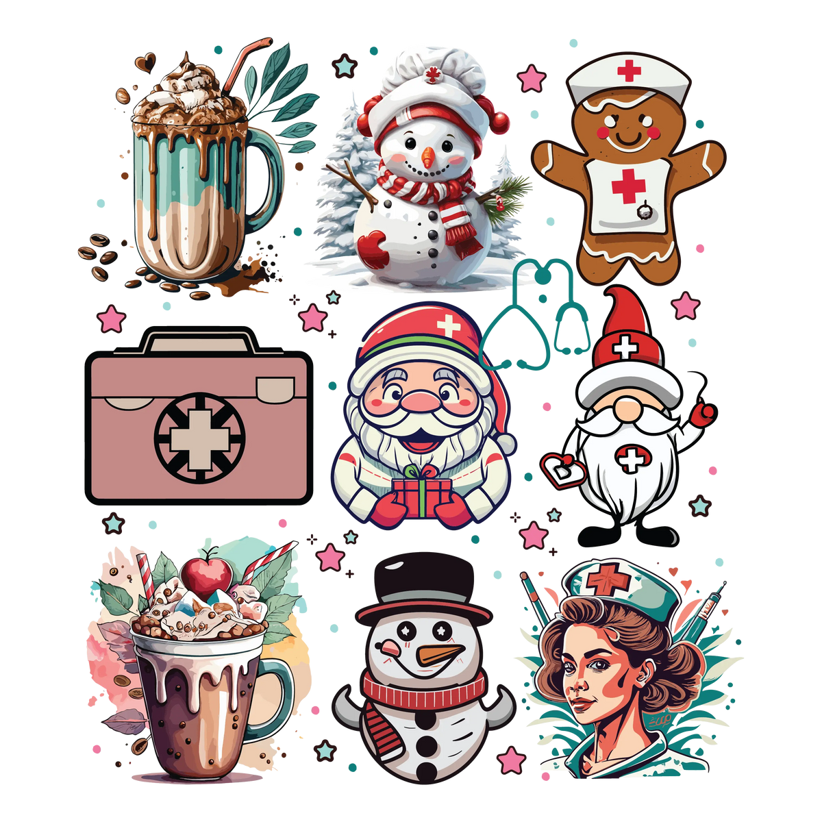 Merry Christmas 212  Christmas Holidays  Ready To Press Dtf Transfers dtfintexas