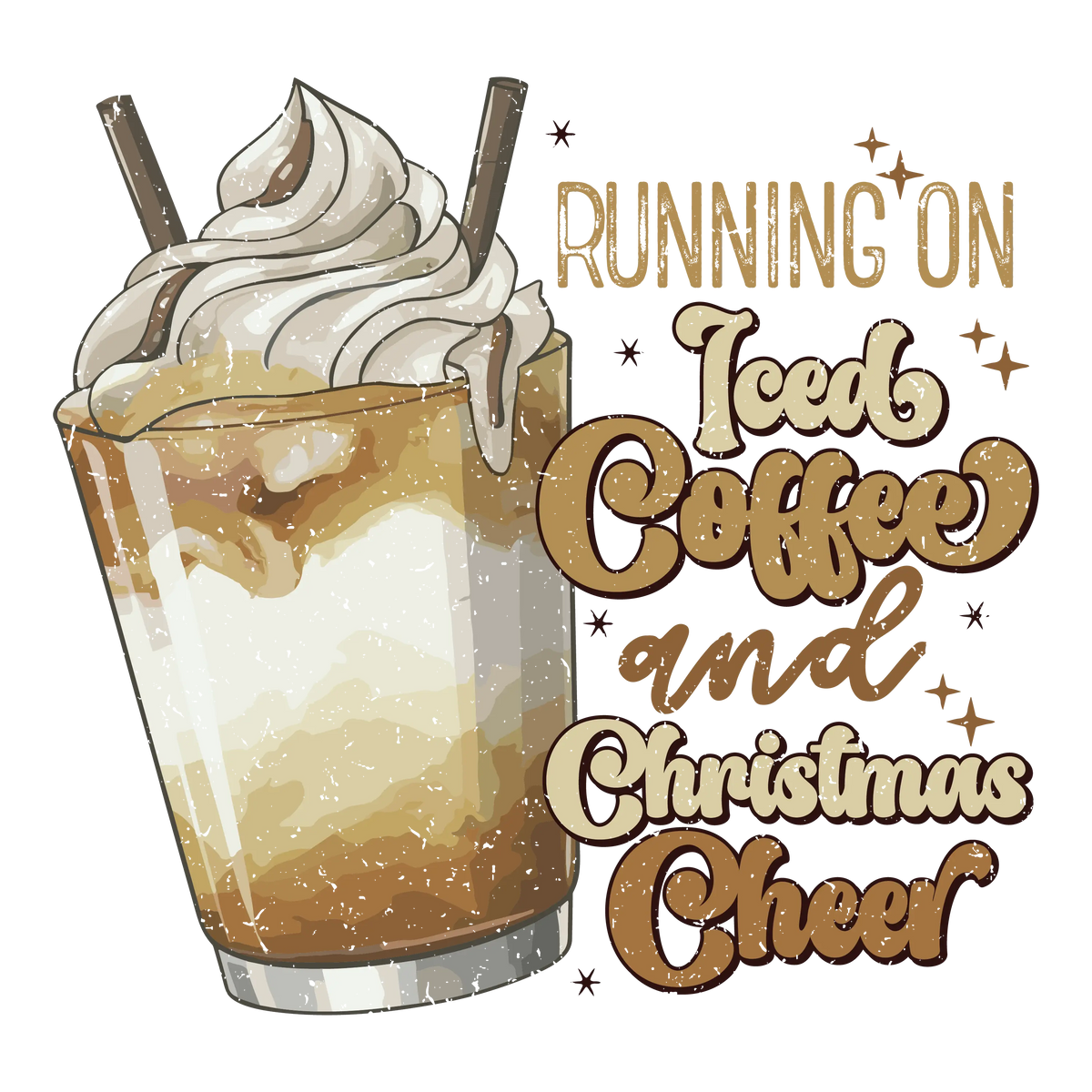COFFE 2CHRISTMAS  Christmas Holidays  Ready To Press Dtf Transfers dtfintexas