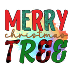 Merry Christmas tree-01 Christmas Holidays  Ready To Press Dtf Transfers dtfintexas