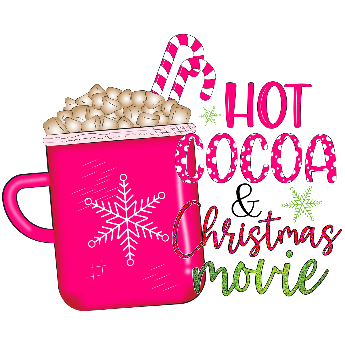 Mery Christmas pink (11) Christmas Holidays  Ready To Press Dtf Transfers dtfintexas