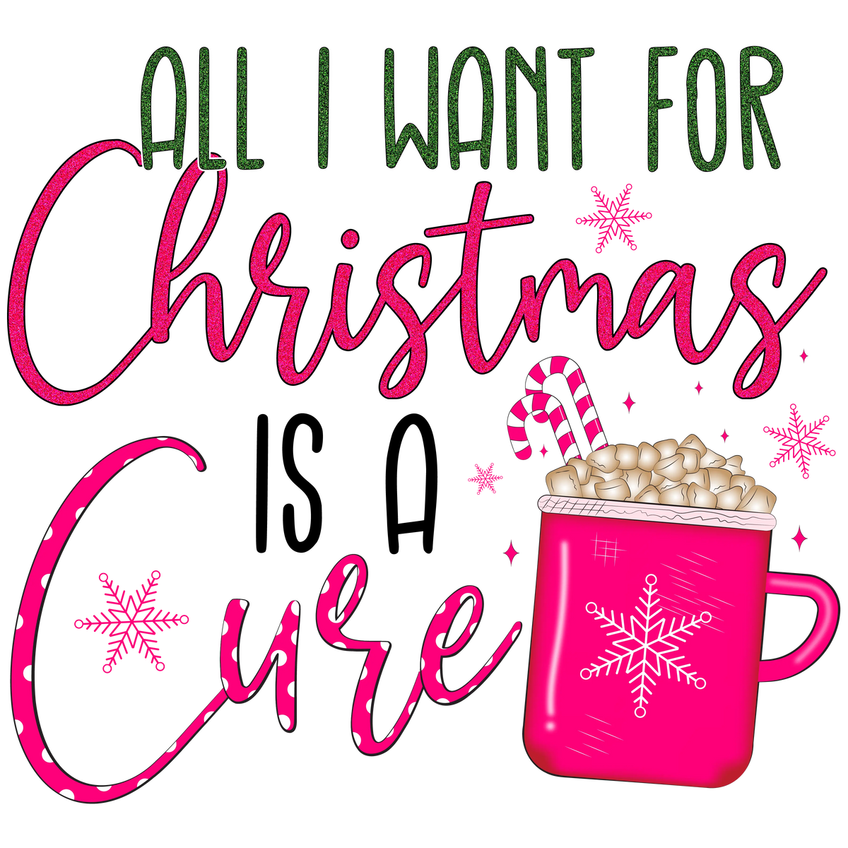 Mery Christmas pink (23) Christmas Holidays  Ready To Press Dtf Transfers dtfintexas