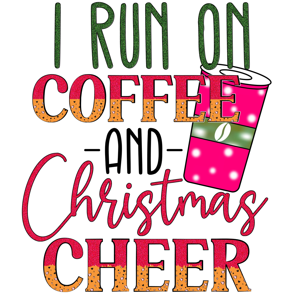 Mery Christmas pink (3) Christmas Holidays  Ready To Press Dtf Transfers dtfintexas