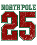 North Pole 25 Christmas Holidays Ready To Press Dtf Transfers - dtfintexas