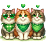 Patrick Cat (4) Cats Animals Ready To Press  Dtf Transfers dtfintexas