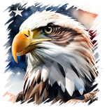 Patriotic Eagle 1 Patrıotıc Holıdays Ready To Press Dtf Transfers dtfintexas