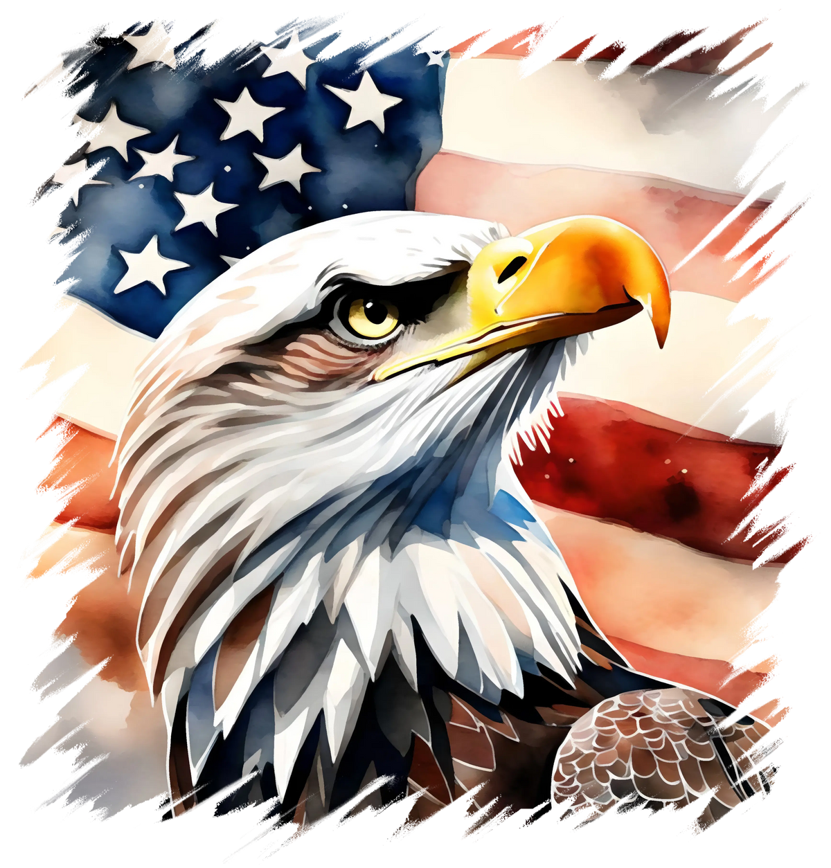 Patriotic Eagle 4 Patrıotıc Holıdays Ready To Press Dtf Transfers dtfintexas