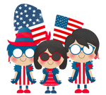 Patriotick Children (16) Patrıotıc Holıdays Ready To Press Dtf Transfers dtfintexas