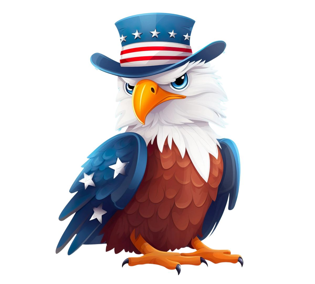 Patriotick  Usa Bird (4) Patrıotıc Holıdays Ready To Press Dtf Transfers dtfintexas