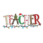 teacher 12 (2)  Christmas Holiday  Ready To Press Dtf Transfers dtfintexas