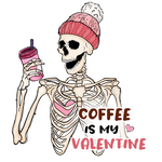 Love Coffe Valentina (1)   Valentine' s Day  Holiday Ready To Press Dtf Transfers dtfintexas