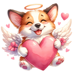 Valentina  dog (38) Valentine' s Day  Holiday Ready To Press Dtf Transfers dtfintexas