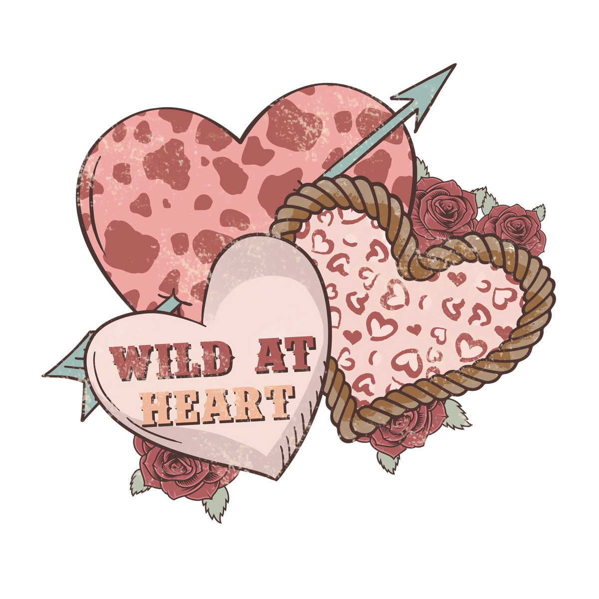 Valentina Retro (26) Valentine' s Day  Holiday Ready To Press Dtf Transfers dtfintexas