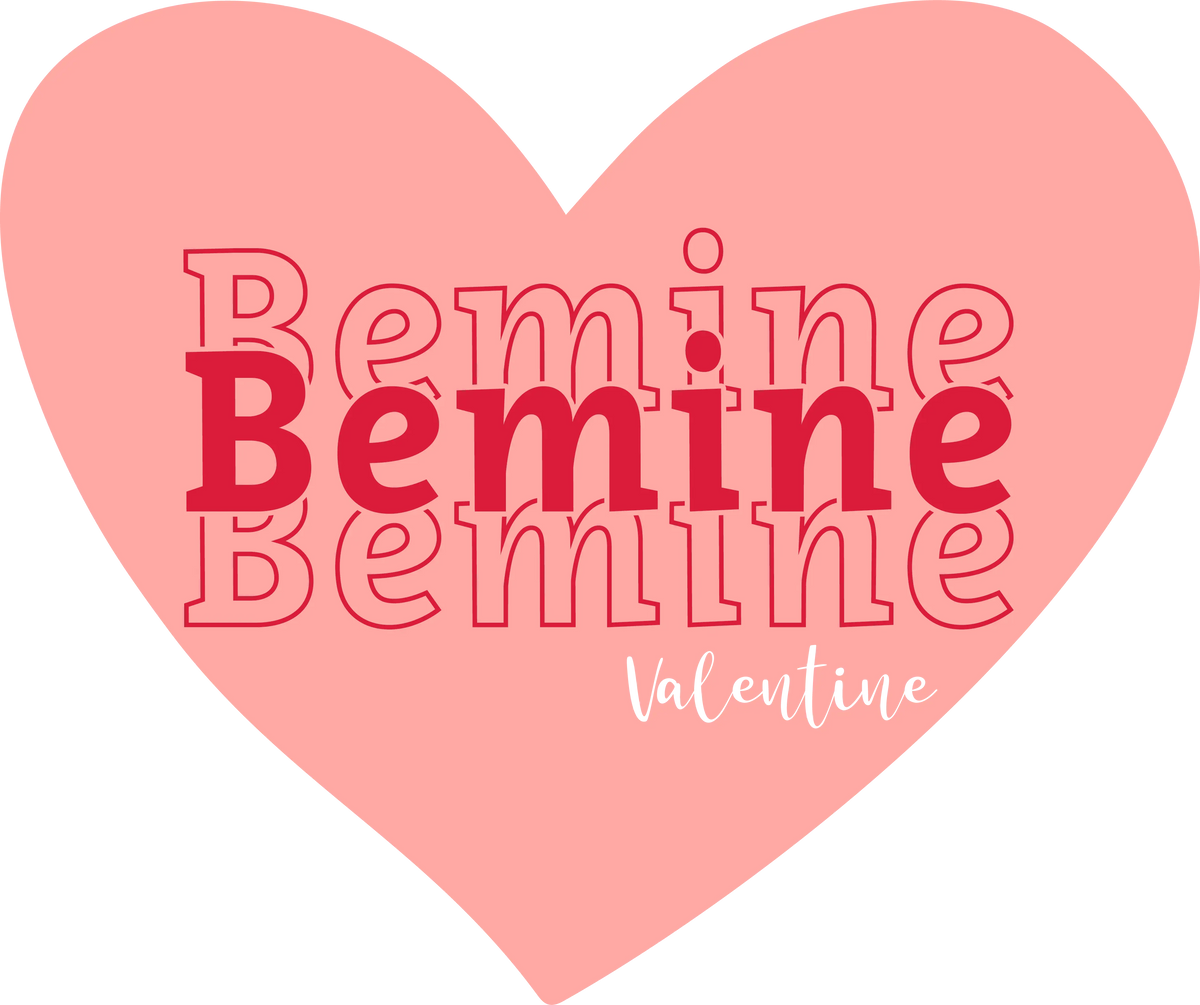 Be Mine Be Mine  Valentine' s Day  Holiday Ready To Press Dtf Transfers dtfintexas